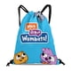 thumbnail image 1 of ¡Wombats en Acción! Mochila de Cuerdas para Deportes y Gimnasio, Bolsa de Cuerdas Resistente al Agua, Bolsa Cinch, 30×40cm, 1 of 6