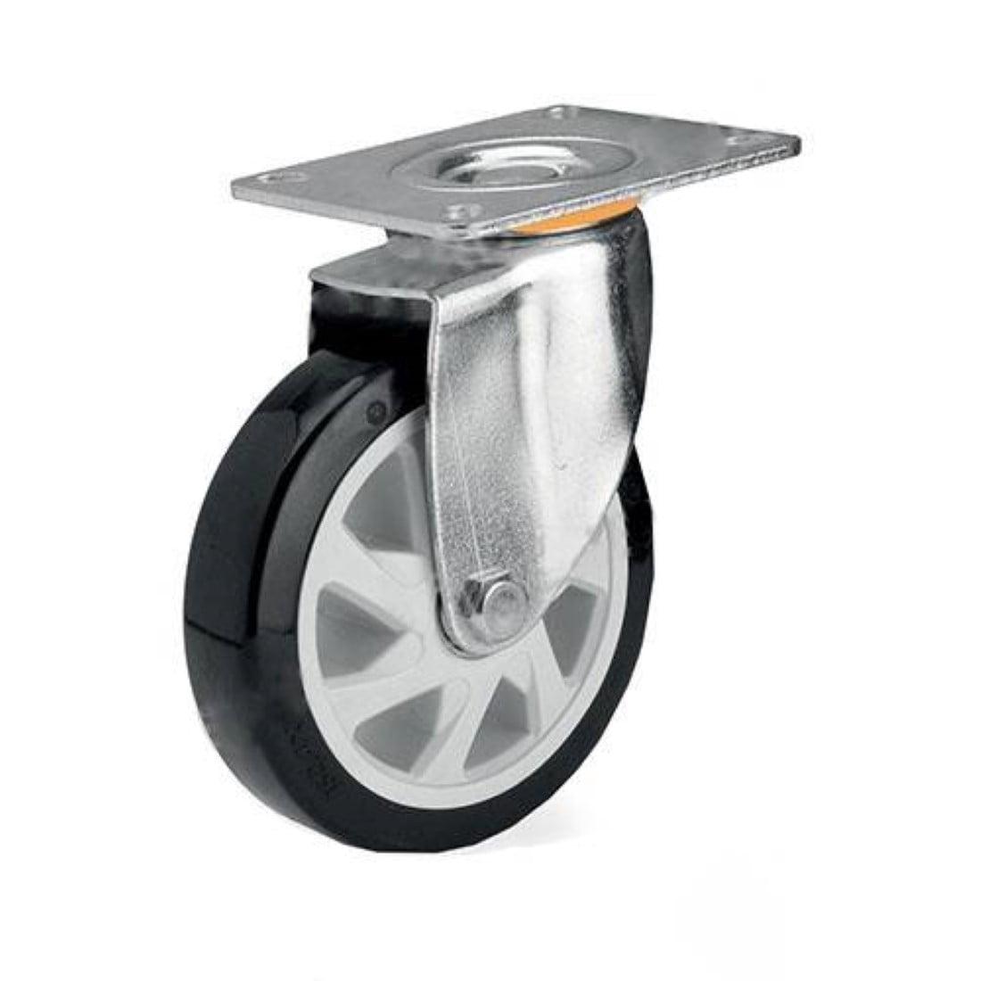 Supo - Z05 Pu Rueda Giratoria Base Plana 150mm