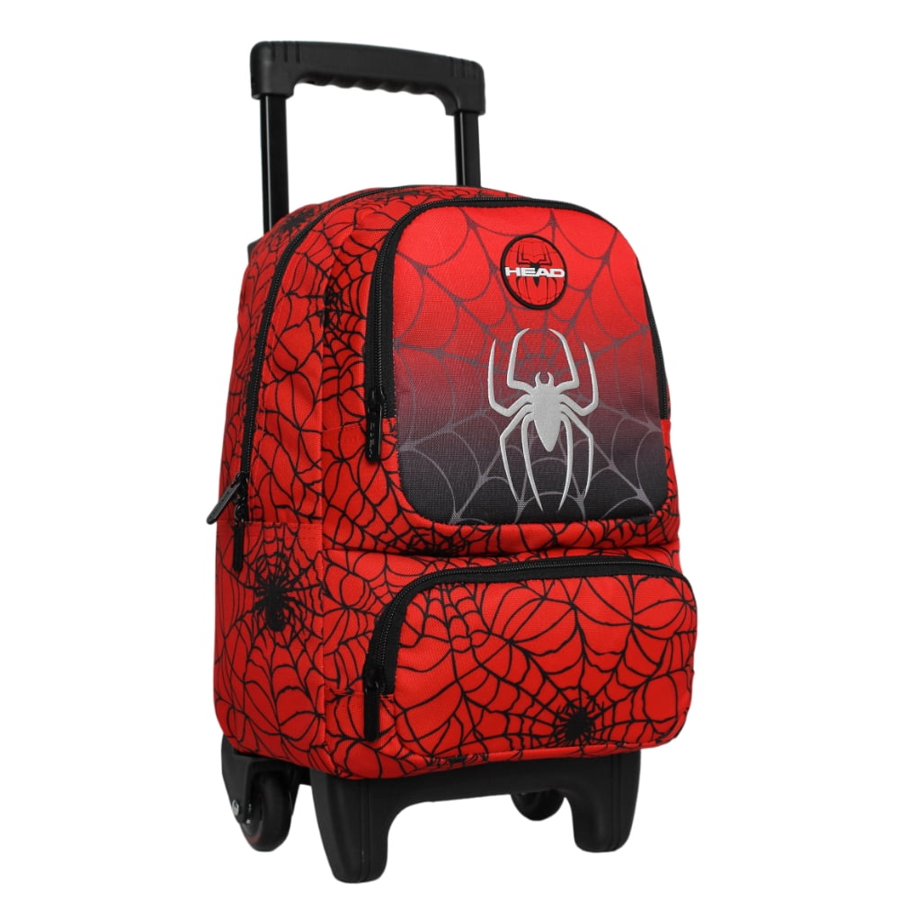 Mochila Infantil Niño Winner Araña Rojo Head