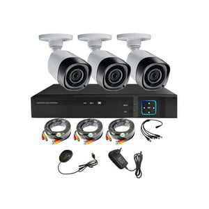 Vipa - Kit 3 Cámaras De Seguridad Exterior Hd 1Mp - E32L
