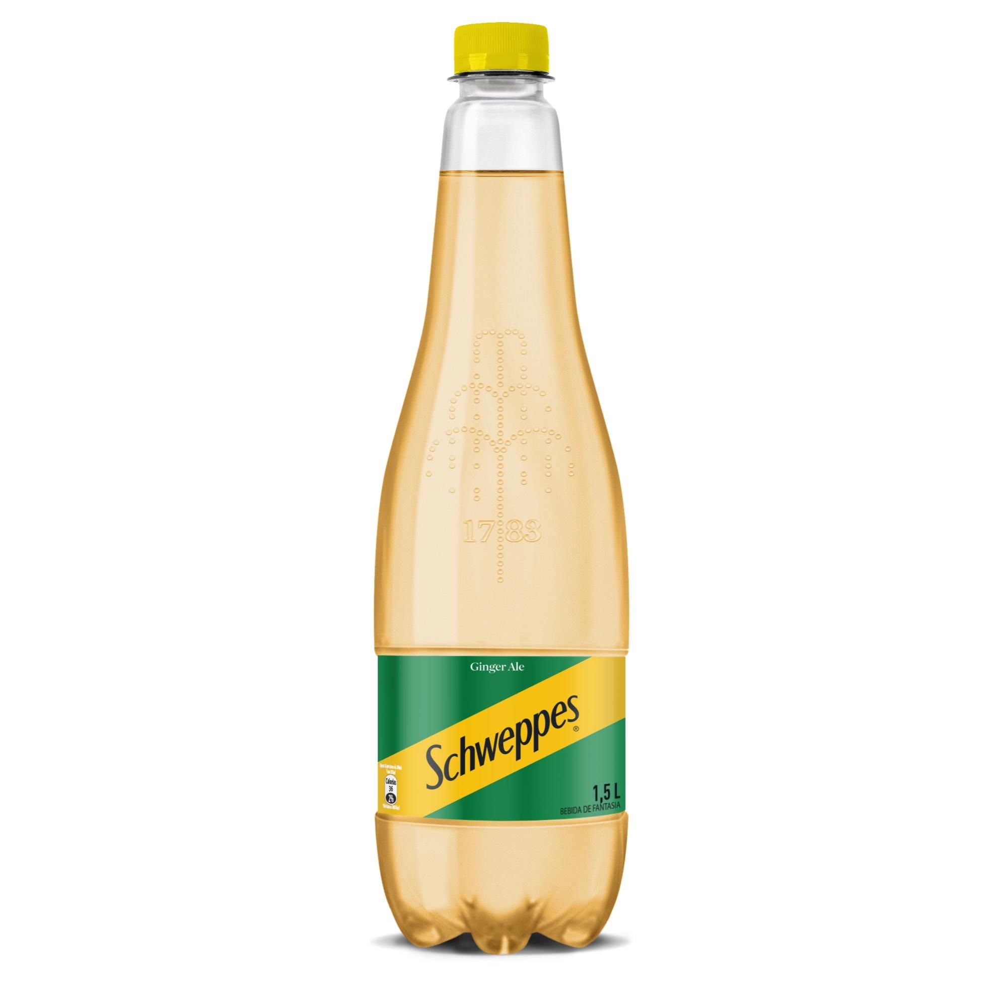 Bebida Ginger Ale Original Botella 1,5 L Schweppes
