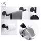 thumbnail image 5 of Set de Baño Inoxidable Negro 5 Piezas, 5 of 6