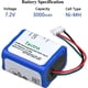 thumbnail image 3 of Batería Recargable 7 2v 3000mah Nimh Para Irobot, 3 of 3
