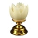 thumbnail image 3 of Luz De Lotus Solemne Santa Luz Budista Para El Santuario Decorativo Al Aire Libre Amarillo, 3 of 5