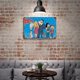 thumbnail image 5 of Padre Made in USA Cartel Metálico, Decoración de Pared de Cartel Metálico Personalizado para Regalos de Fans, Amigos, Familia y Amantes 30*40cm, 5 of 6