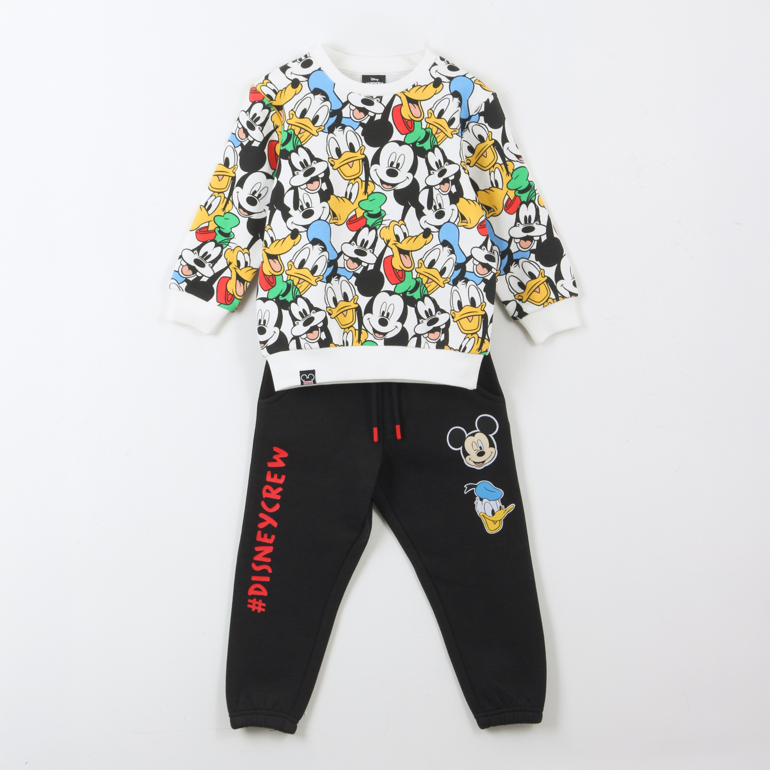 Conjunto Buzo Niño Print Mickey & Friends Blanco Disney