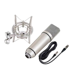 Magideal - Micrófono De Condensador Micrófono De Condensador Para Computadora Micrófono De Estudio Resistente Y Multipropósito Micrófono De Escritorio Para Podca 48V16