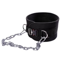 Xusx111 - Cinturón Pull-Up Cinturón De Inmersión Ponderado Con Cadena Doble Anillo D Levantamiento De Pesas Correa De Soporte Trasero Equipo De Gimnasio Para El Hogar Cinturón De Cintura