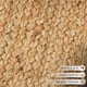thumbnail image 5 of Alfombra Ramanta Home tejida a mano en yute trenzado, 120 cm, redonda, natural, 5 of 9