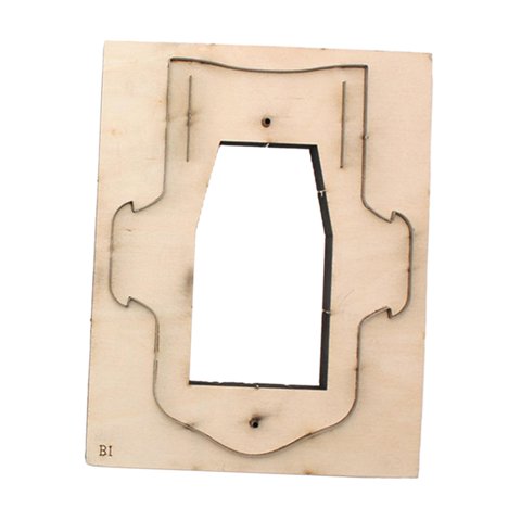 Magideal - Plantillas De Bolsas De Tarjetas Troqueles De Corte De Cuero Artesanía De Cuero De Madera Molde De Corte De Cuero Plantilla De Fabricación De Reglas