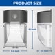 thumbnail image 5 of Luz de pared LED CINOTON 26W 3000 lm 5000K IP65 100-277 Vca, paquete de 2, 5 of 9