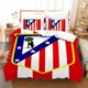 thumbnail image 1 of v383 Bed Sheets atletico Cover Double Comforter Bedding Sets Bedding Set Duvet Cover Queen Comforter Sets Quilt Pillowcase Quilt Cover M-madrid 3-Piece Bedding Set (1 Duvet Cover + 2 Pillow Shams) Bed, 1 of 5