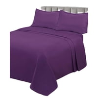 Teng Fei - Sábana De Genero Plaza Y Media Violeta