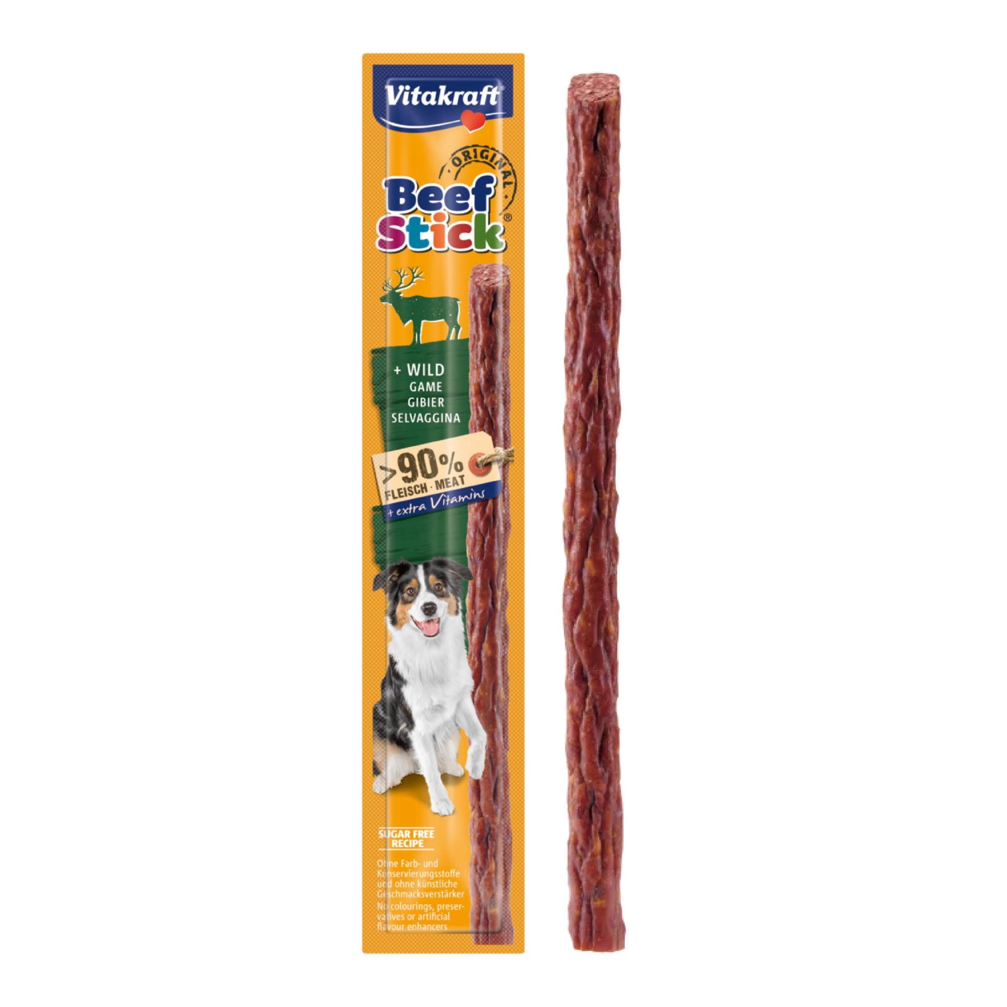 Snack Perro Beef Stick Venado g Vitakraft