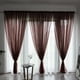 thumbnail image 4 of suxuMhao Cortinas, Juego de 2 Paneles Cortinas Semitransparentes Montadas en Poste, Cortinas Largas Ligeras 39x79in, Cortinas Translúcidas Naranjas para Sala/dormitorio, Visillos de Ventana, 4 of 4