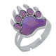 thumbnail image 3 of Cute Paw Magic Mood Ring Emotion Temperature Cambio De Color Anillo Ajustable, 3 of 3