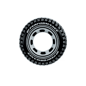 Genérico - Flotador Inflable Anillo Intex Giant Tire Tube 91 Cm Negro