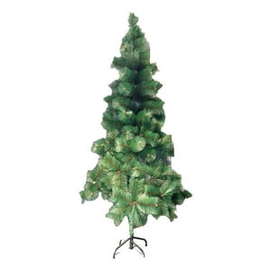 Tecnohogar.Cl - Árbol De Navidad 1.80 Pascua Verde Con Base Armado Facil Verde