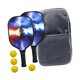 thumbnail image 4 of Juego De Paletas De Pickleball Premium Ligero Para Torneos En Interiores Y Exteriores Colorido, 4 of 5