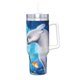 thumbnail image 2 of Cómo Entrenar a tu Dragón Vaso aislado de acero inoxidable con asa, diseño temático, regalo para familia, amigos y fans; incluye pajita y encaja en el portavasos estándar, 40 oz, 2 of 6