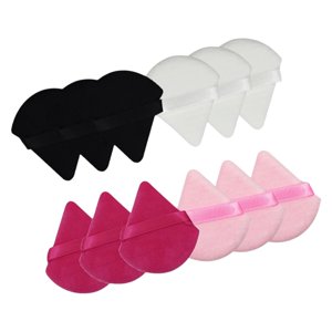 Ioensy - 12 Piezas En Forma De Cuña De Polvo Triangular Para Polvo Suelto Debajo De Las Esquinas De Los Ojos B
