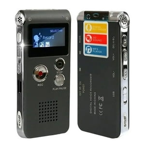 Genérico - Grabadora Digital Profesional De Voz 8Gb Mp3