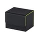 thumbnail image 1 of Caja De Baraja De Cartas Coleccionables, Caja De Almacenamiento Para Dados, Contenedor Premium, Estuche Para Tarjetas De Organización, Negro Y Verde, 1 of 3