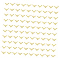 Bothyi - Protectores De Esquinas De Metal Para Libros, Versátiles, Para Diarios, Cuadernos, 100 Unidades, Dorados