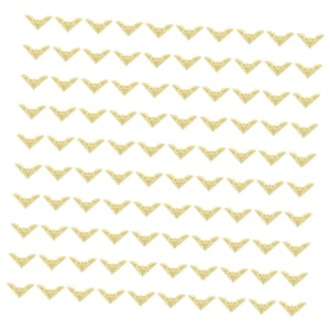 Bothyi - Protectores De Esquinas De Metal Para Libros, Versátiles, Para Diarios, Cuadernos, 100 Unidades, Dorados