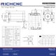 thumbnail image 3 of Motor paso a paso RICHCNC 2,5 Nm 4,0 A 57 × 57 × 100 mm, 3 of 7