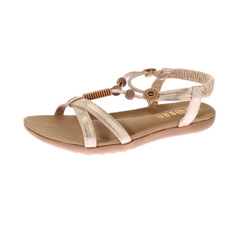 Sandalia Dorado Vía Franca