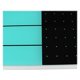 thumbnail image 5 of Pizarrón de borrado en seco Floortex Viztex Glacier Teal y negro 14 x 14 cm, 5 of 8