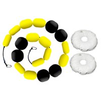 Ioensy - Ayuda De Entrenamiento De Fútbol De 250 Cm (8,2 Pies) Para Principiantes Y Estudiantes Con Control Del Balón