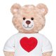 thumbnail image 3 of Polerón Sherpa Bco Corazón Rojo Build-A-Bear, 3 of 3