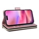thumbnail image 3 of Funda Cartera con Cremallera y Correa para Samsung Galaxy S23 Soporte y Tarjetero Oro rosa, 3 of 6