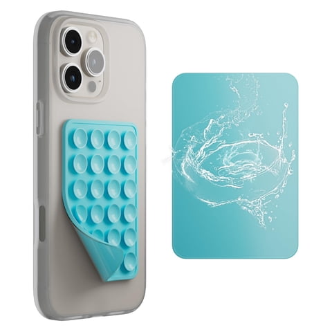 Soporte Para Teléfono Sembo Nano Gel De Silicona Con Succión Adhesiva, Azul