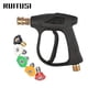 thumbnail image 1 of 1pc High Pressure Washer Gun 5 Color Quick Connect Nozzles & M22 Hose Connector Get Professional Cleaning Results, 3000 PSI, Watering Equipment, 1 of 2