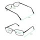 thumbnail image 3 of Set de 3 gafas de lectura Success Eyewear, color negro, Magnificación 1.5, 3 of 4