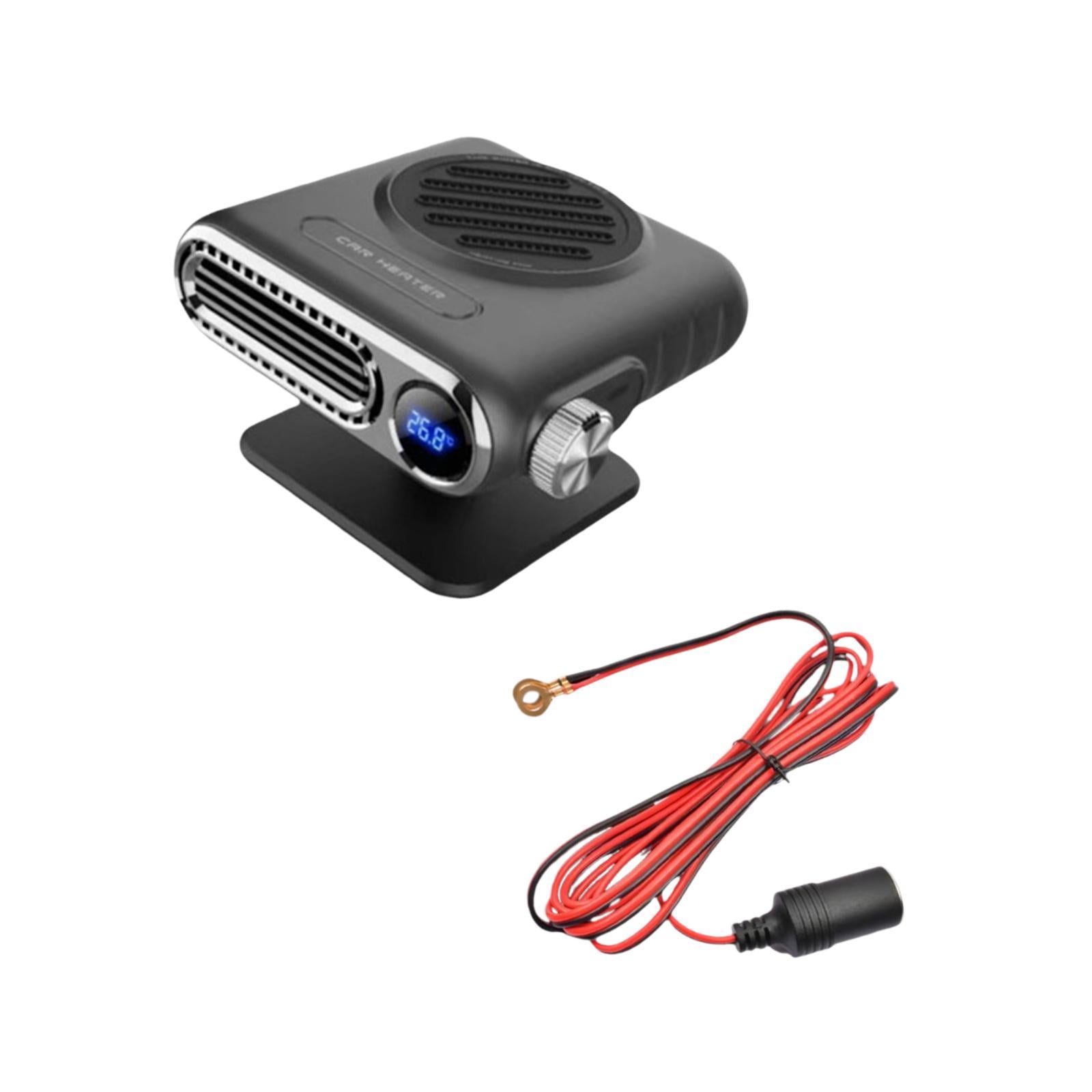 Magideal - Calentador De Coche Genérico Con Base Giratoria De 360 Degree, Resistente Y De Alto Rendimiento, Calefacción Automática. 12v