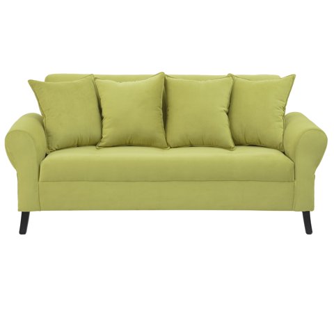 Bodevir - Sofa Lua 3C Felpa 20 Pistacho