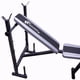 thumbnail image 2 of Banco Multifuncional Centurfit Gym Pecho Bicep 5 En 1 Pesas Gris, 2 of 7
