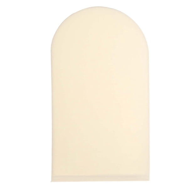 Cubierta del arco de la boda, cubierta de fondo del arco, cubierta elástica del soporte del arco para la parte superior redonda para accesorios de 200cmx100cm