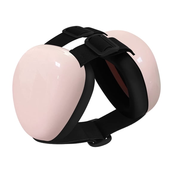 derYEP Orejeras para perro tamaño grande color rosa, protección auditiva 29 dB