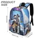 thumbnail image 3 of Suzume-theme Backpack, Campus style schoolbag Bookbag with Adjustable Shoulder Straps And Large Zip Compartment, Unisex Travel Bags.42x30x15cm, 3 of 6