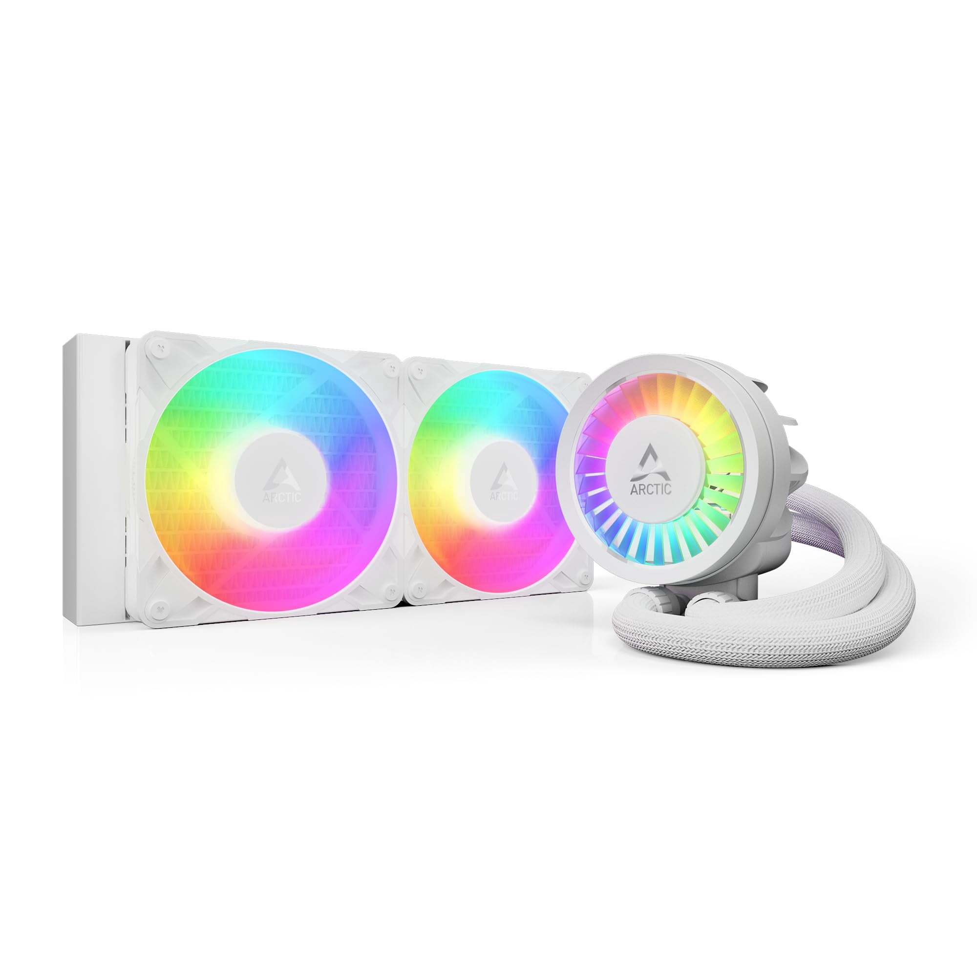 Enfriador De Cpu Aio Arctic Liquid Freezer Iii Pro 240 A-rgb Blanco