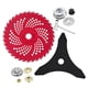 thumbnail image 1 of Juego De Piezas Para Desbrozadora De Carburo De 9 Pulgadas Y 36 Dientes, Piezas De Reparación, Instalación Rápida, Color Rojo, 1 of 5