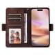 thumbnail image 2 of Carcasa FOXDOCK iPhone 16 Plus de cuero PU, diseño acolchado clásico, protección contra caídas y rayones, 2 of 5