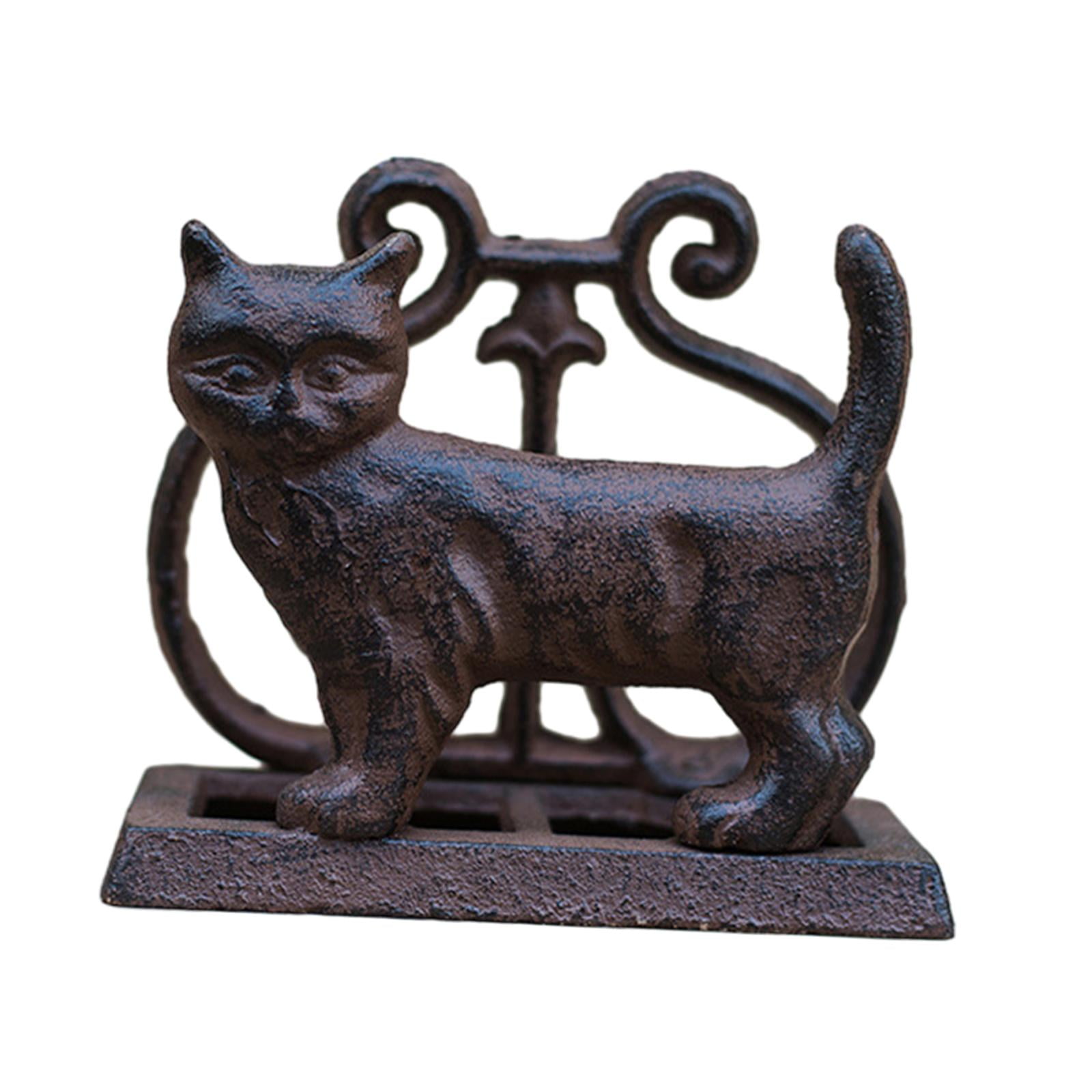 Bothyi - Servilletero Retro, Organizador Creativo De Almacenamiento De Servilletas Para Mesa De Comedor, Hotel, Gato