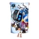 thumbnail image 3 of Astro Bot Toalla de playa de secado rápido con diseño temático, regalo para mujeres y niñas, ideal para cumpleaños, fans, amantes de la música, uso en la playa o al aire libre, 78 × 150 cm, 3 of 6