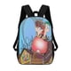 thumbnail image 1 of Phineas y Ferb-theme Backpack, Campus style schoolbag Bookbag with Adjustable Shoulder Straps And Large Zip Compartment, Unisex Travel Bags., 1 of 6